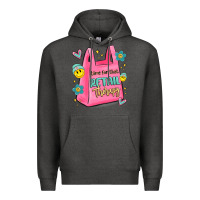 Charcoal Heather time for that retail therapy Premium Hoodie - MaliasSmallBusiness