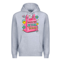 Heather Grey time for that retail therapy Premium Hoodie - MaliasSmallBusiness