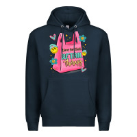 Navy time for that retail therapy Premium Hoodie - MaliasSmallBusiness