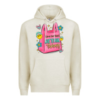 Oatmeal Heather time for that retail therapy Premium Hoodie - MaliasSmallBusiness