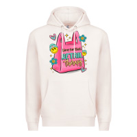 Pale Pink time for that retail therapy Premium Hoodie - MaliasSmallBusiness