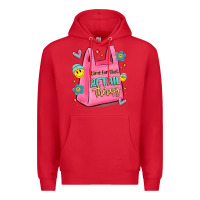 Red time for that retail therapy Premium Hoodie - MaliasSmallBusiness