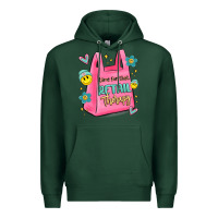 Sports Green time for that retail therapy Premium Hoodie - MaliasSmallBusiness