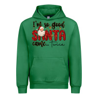 Emerald i m so good santa came twice Urban Hoodie - MaliasSmallBusiness