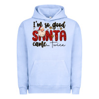 Pigment Grape Ice i m so good santa came twice Urban Hoodie - MaliasSmallBusiness