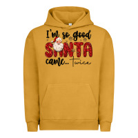 Pigment Peanut Butter i m so good santa came twice Urban Hoodie - MaliasSmallBusiness