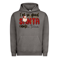 Pigment Tornado i m so good santa came twice Urban Hoodie - MaliasSmallBusiness