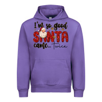 Tulip i m so good santa came twice Urban Hoodie - MaliasSmallBusiness