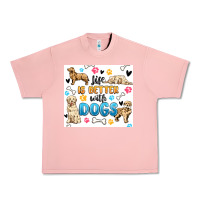 Salmon life is better with dogs Urban Heavy Tee - MaliasSmallBusiness