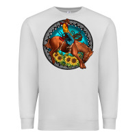 Dove Grey gemstone rodeo Premium Sweatshirt - JahusDesignShop