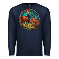 Navy gemstone rodeo Premium Sweatshirt - JahusDesignShop