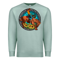 Seafoam gemstone rodeo Premium Sweatshirt - JahusDesignShop