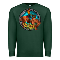 Sports Green gemstone rodeo Premium Sweatshirt - JahusDesignShop