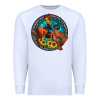 White gemstone rodeo Premium Sweatshirt - JahusDesignShop