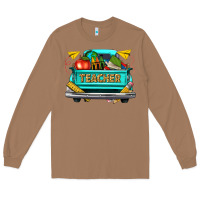 Toasted Coconut teacher truck Long Sleeve Tee - texasbilliewilder