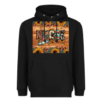 Black nurse Heavyweight Hoodie - JahusDesignShop
