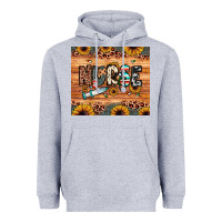 Heather Grey nurse Heavyweight Hoodie - JahusDesignShop