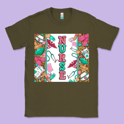 Nurse Classic Tee Designed By Zillion Design Studio
