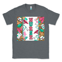 Charcoal Heather nurse Classic Tee - Zillion Design Studio