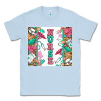 Dusty Blue nurse Classic Tee - Zillion Design Studio