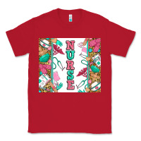 Red nurse Classic Tee - Zillion Design Studio