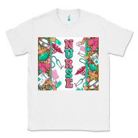 White nurse Classic Tee - Zillion Design Studio