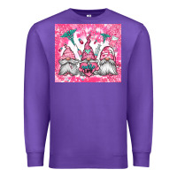 Purple nurse life gnomes Premium Sweatshirt - Jasminsmagicworld