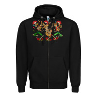 Black mexican skeletons Zipper Hoodie - CTS Tumbler Store