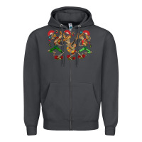 Smoke mexican skeletons Zipper Hoodie - CTS Tumbler Store