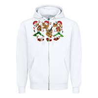 White mexican skeletons Zipper Hoodie - CTS Tumbler Store
