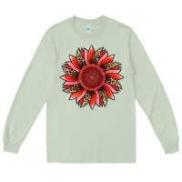Matcha valentine's day sunflower Long Sleeve Tee - RanaPortraitStore