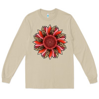 Mushroom valentine's day sunflower Long Sleeve Tee - RanaPortraitStore
