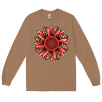 Toasted Coconut valentine's day sunflower Long Sleeve Tee - RanaPortraitStore