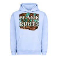 Pigment Grape Ice blame it all on my roots Urban Hoodie - NancyCooperArtShop