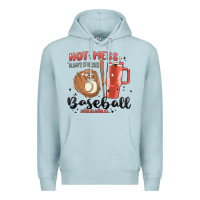 Blue Mist hot mess always stressed baseball mama stanley cup Premium Hoodie - MaliasSmallBusiness