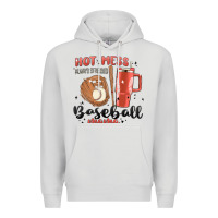 Dove Grey hot mess always stressed baseball mama stanley cup Premium Hoodie - MaliasSmallBusiness