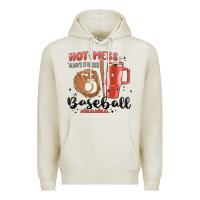 Oatmeal Heather hot mess always stressed baseball mama stanley cup Premium Hoodie - MaliasSmallBusiness