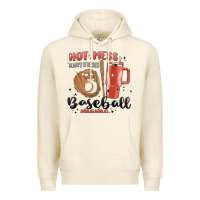Sandshell hot mess always stressed baseball mama stanley cup Premium Hoodie - MaliasSmallBusiness