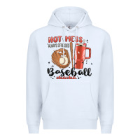White hot mess always stressed baseball mama stanley cup Premium Hoodie - MaliasSmallBusiness