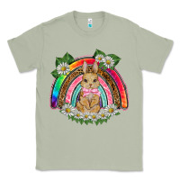 Matcha easter rabbit rainbow Classic Tee - BarkalooDesign