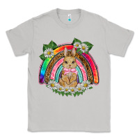 Moon Dust easter rabbit rainbow Classic Tee - BarkalooDesign