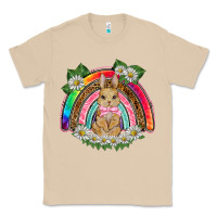 Mushroom easter rabbit rainbow Classic Tee - BarkalooDesign