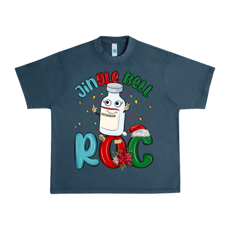 Jingle Bell Roc Urban Heavy Tee by MaliasSmallBusiness | Teevron