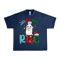 Navy jingle bell roc Urban Heavy Tee - MaliasSmallBusiness