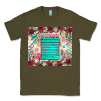 Army Green nurse nutrition facts Classic Tee - Zillion Design Studio