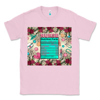 Bubblegum Pink nurse nutrition facts Classic Tee - Zillion Design Studio
