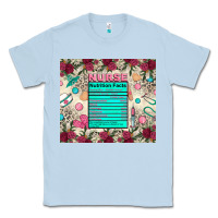 Dusty Blue nurse nutrition facts Classic Tee - Zillion Design Studio