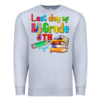 Heather Grey last day of fourth grade Premium Sweatshirt - Artiststas