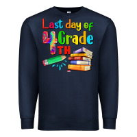 Navy last day of fourth grade Premium Sweatshirt - Artiststas