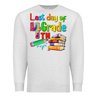 Oatmeal Heather last day of fourth grade Premium Sweatshirt - Artiststas